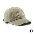thumbnail image 6 of Unisex Polyester Retro Letter Embroidered Baseball Hat for Outdoor Sunscreen, Comfortable and Face-Lifting, 6 of 9