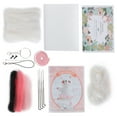 thumbnail image 3 of DIY Animal Needle Crafts, DIY Hand-Made Wool Chemical Fiber Needle Felting Kit Portable  For Beginner For Animal Hand-Made Toy Arts Crafts 185# Ballet Alpaca, 3 of 8