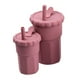 thumbnail image 4 of botella de paja,Taza de silicona para sorber,tazas de alimentación,taza de entrenamiento,Vaso de entrenamiento de silicona Vasos para aprender a beber,Vaso de Silicona con Recién Rosa, 4 of 8