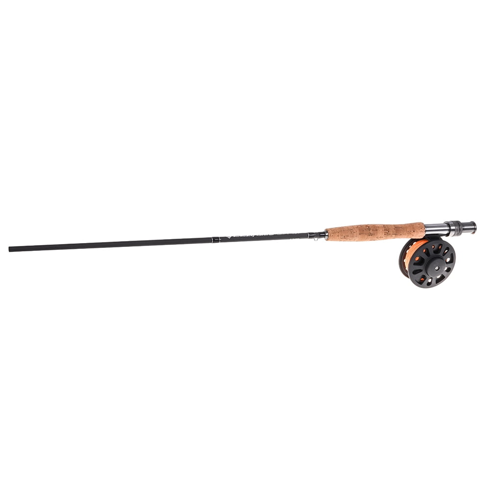 LEO 9' Fly Fishing Rod and Reel Combo with Carry Bag 10 Flies Complete  Starter 