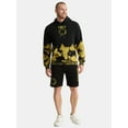 thumbnail image 2 of Nirvana Men's & Big Men's Tie-Dye Graphic Pullover Hoodie Sweatshirt, Sizes XS-3XL, 2 of 5