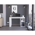 thumbnail image 5 of Escritorio Oficina/Hogar Excelsior con 2 Entrepaños Astana Blanco Madera aglomerada MDP, 5 of 5