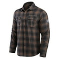 thumbnail image 2 of Men's Darius Rucker Collection by Fanatics Charcoal Cincinnati Bengals Classic Flannel Long Sleeve Button-Up Shirt, 2 of 4