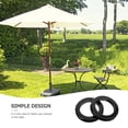 thumbnail image 4 of KAKOWELY 2Pcs Outdoor Umbrella Rings Silicone Table Umbrella Rings Umbrella Supply,2.36X"X2.36"X0.39", 4 of 4