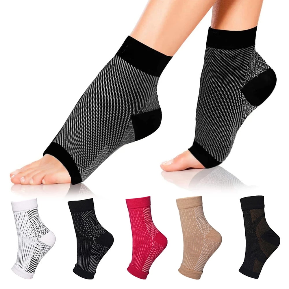 Noyal 1/2/3/7 Pairs Amrelieve Soothesocks Foot Ankle Brace Compression ...