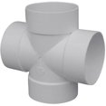 thumbnail image 1 of Genova Products V-1304 4 in. Cross All Hub Sewer Adapter, 1 of 1