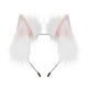thumbnail image 4 of Tocado con orejas de zorro y orejas de gato, accesorio para el cabello Rosa claro, 4 of 8