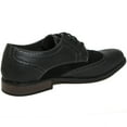 thumbnail image 2 of Alpine Swiss Zurich Mens Wing Tip Dress Shoes Two Tone Brogue Lace Up Oxfords, 2 of 5