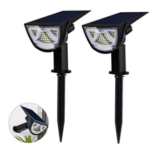 2 Pcs Solar Lights Garden 43 LEDs Solar Lights Outdoor Solar Motion Sensor Light Garden Light for Lawn Patio Path