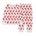 thumbnail image 4 of XIYON Girls Pajamas Set Themed Kids Cute Print Sleepwear Cozy Flannel Loungewear Two Piece Outfit Loungewear 6-7 Years, 4 of 4