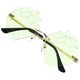 thumbnail image 5 of KAKOWELY par de gafas de sol con forma de fresa, exquisitas gafas de sol irregulares, gafas de fiesta, 5 of 5