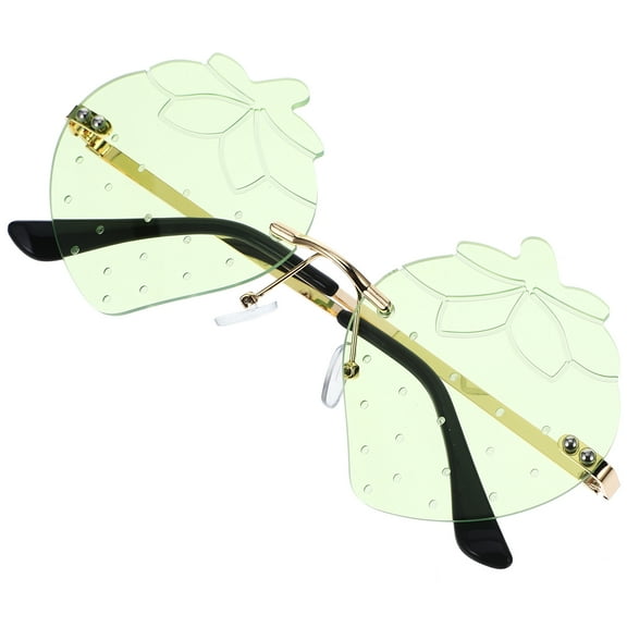 WORGEOUS Sunglasses for Women Photo Props Heart Strawberry