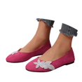 thumbnail image 2 of Casual Loafers: —Low Heeled Color Pointed Toe Slip On Casual Loafers, 2 of 6