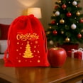 thumbnail image 6 of FeiFu Christmas Candy Fruit Packaging Bag Festive Design Fits Candy Fruit or Small Gifts Lightweight and Easy to Use Suitable for Home Party Favors or Gifting, 6 of 6