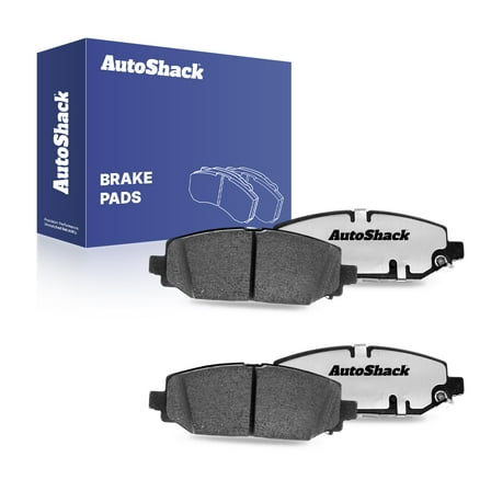 AutoShack Rear Ceramic Brake Pad Set | Replacement for 2018-2025 Jeep Wrangler | 4-PC
