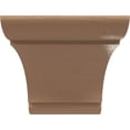 thumbnail image 2 of 5"W x 10"D x 5"H Wide Olympic Rough Cedar Woodgrain TimberThane Corbel, Primed Tan, 2 of 6