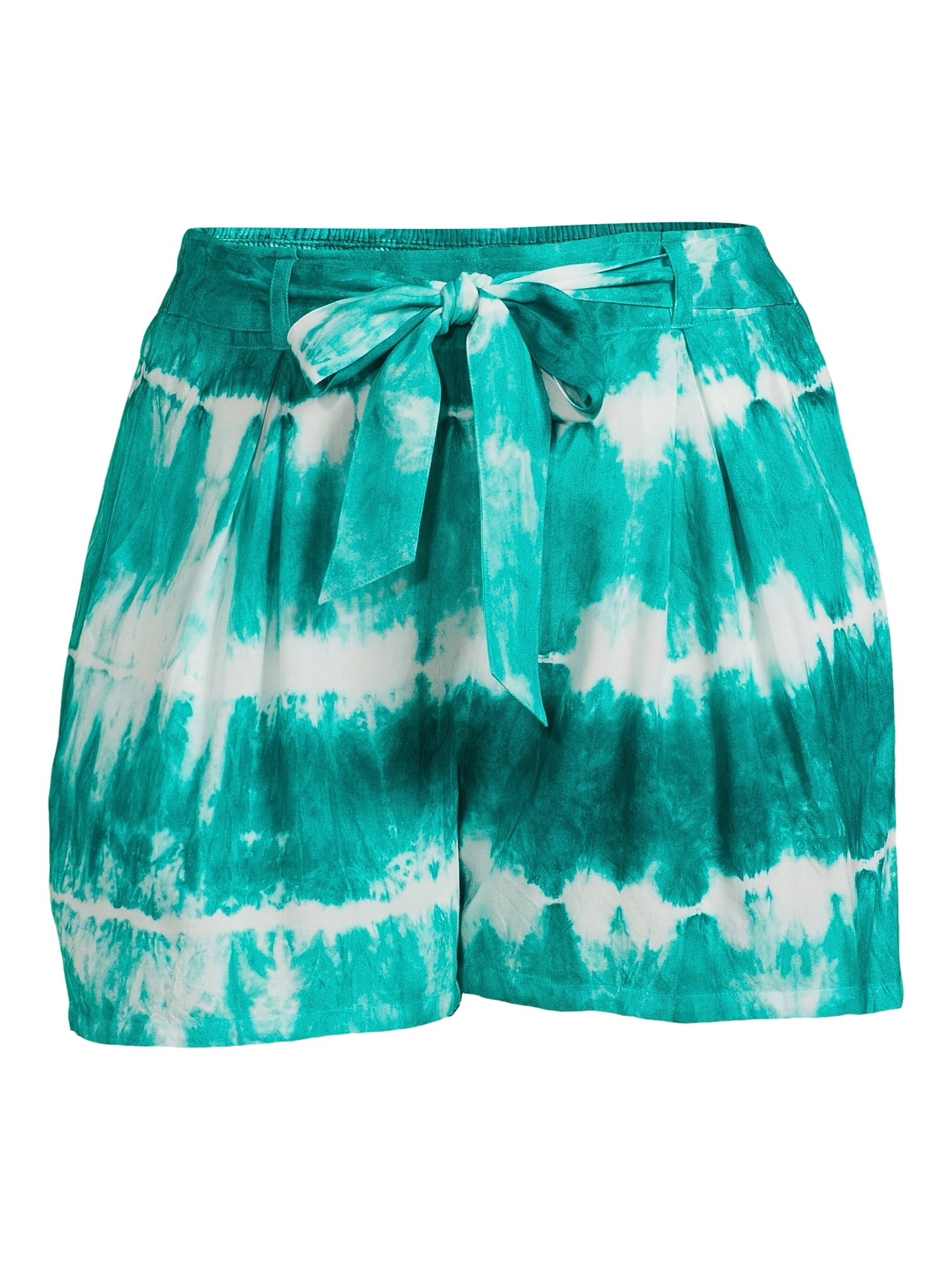 Romantic Gypsy Women's Plus Size Tie-Dye Shorts