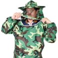 thumbnail image 2 of Camouflage Beekeeping Jacket Veil Robe Hat Equipment Smock Beekeeping Equipment, 2 of 5