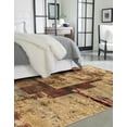 thumbnail image 4 of Unique Loom Saturn Collection Area Rug - Sky (9' x 12' Rectangle Multi/Cream), 4 of 11