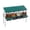 4-Hole, variant on 3-Hole Chicken Nesting Boxes with Legs & Lid Cover, Galvanized Steel Alloy Chicken Laying Box, Gravity Roll Egg Design, Green Poultry Nest Box for Outdoor Coop Farm Yard
