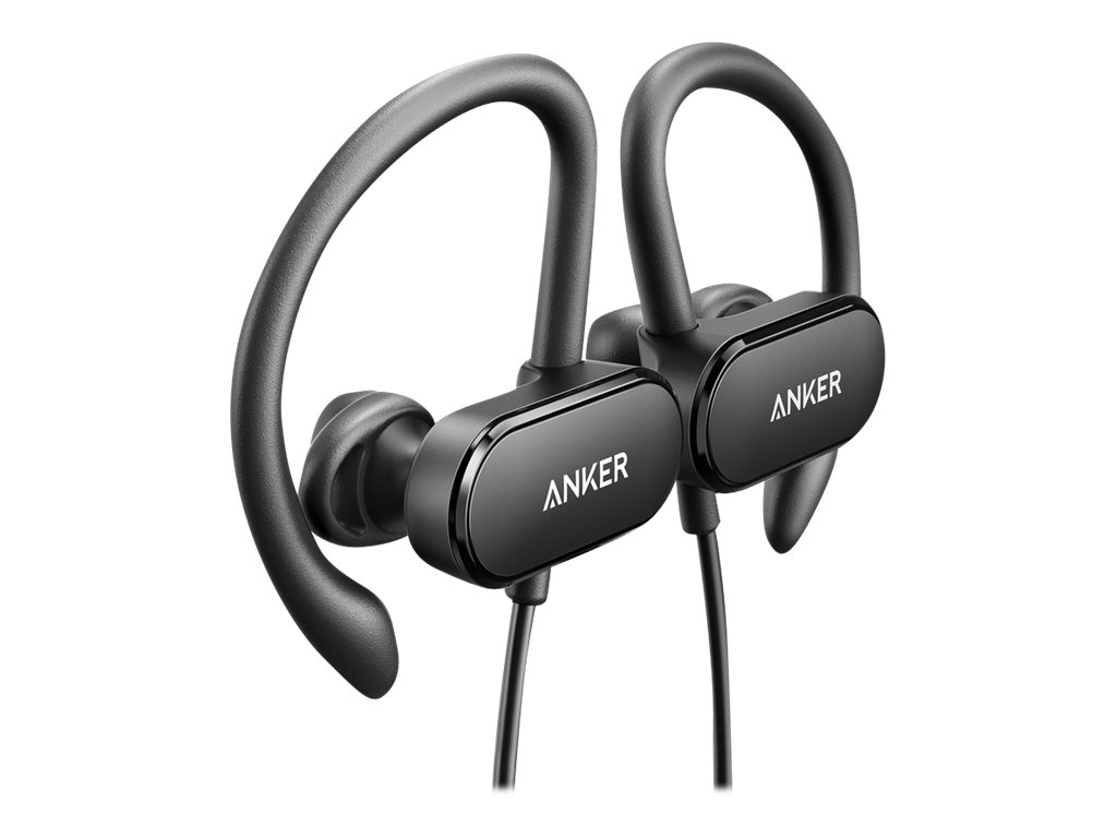 Anker SoundBuds Curve - Earphones with mic - in-ear - over-the-ear mount - Bluetooth - wireless - active noise canceling - image 2 of 6