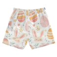 thumbnail image 7 of FORMRS Boys Swim Trunks Quick Dry Mesh Liner Boardshorts Sizes XS-XL, Pink Easter Eggs, 7 of 7