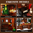 thumbnail image 5 of Bailey House Building Blocks Kit Wonderful Life Christmas Holiday Gift for Friends and Families (1549Pcs), 5 of 7