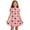 Pink, variant on WMQPNNS Girls Heart Printed Dress Girls Dress 5t Fancy Short Sleeve Tunic Shirt Mid Dresses Casual Summer Dress Skater Sundress Kids Outfits(Size 6-7 Years,Red)
