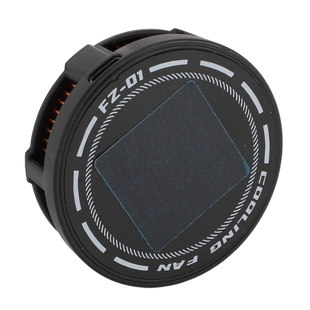 Enfriador Magnético para Teléfono Celular, Ventilador de Enfriamiento Magnético de Hielo para Tabletas, Enfriamiento rápido m ... Con Matriz de Turbina Ensanchada,