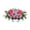 Pink, variant on Cemetery Flowers Saddle Shaped for Tombstone, Large Headstone Flower Saddle for Outdoor Grave, Memorial Flower Arrangement for Cemetery, Grave Saddle Decor for Memorial Day, 23.62x17.72 Inch
