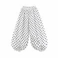 thumbnail image 6 of VBVC Women's High Waisted Polka Dot Pants , Baggy Lantern Harem Joggers For Women, S-2XL, 6 of 8