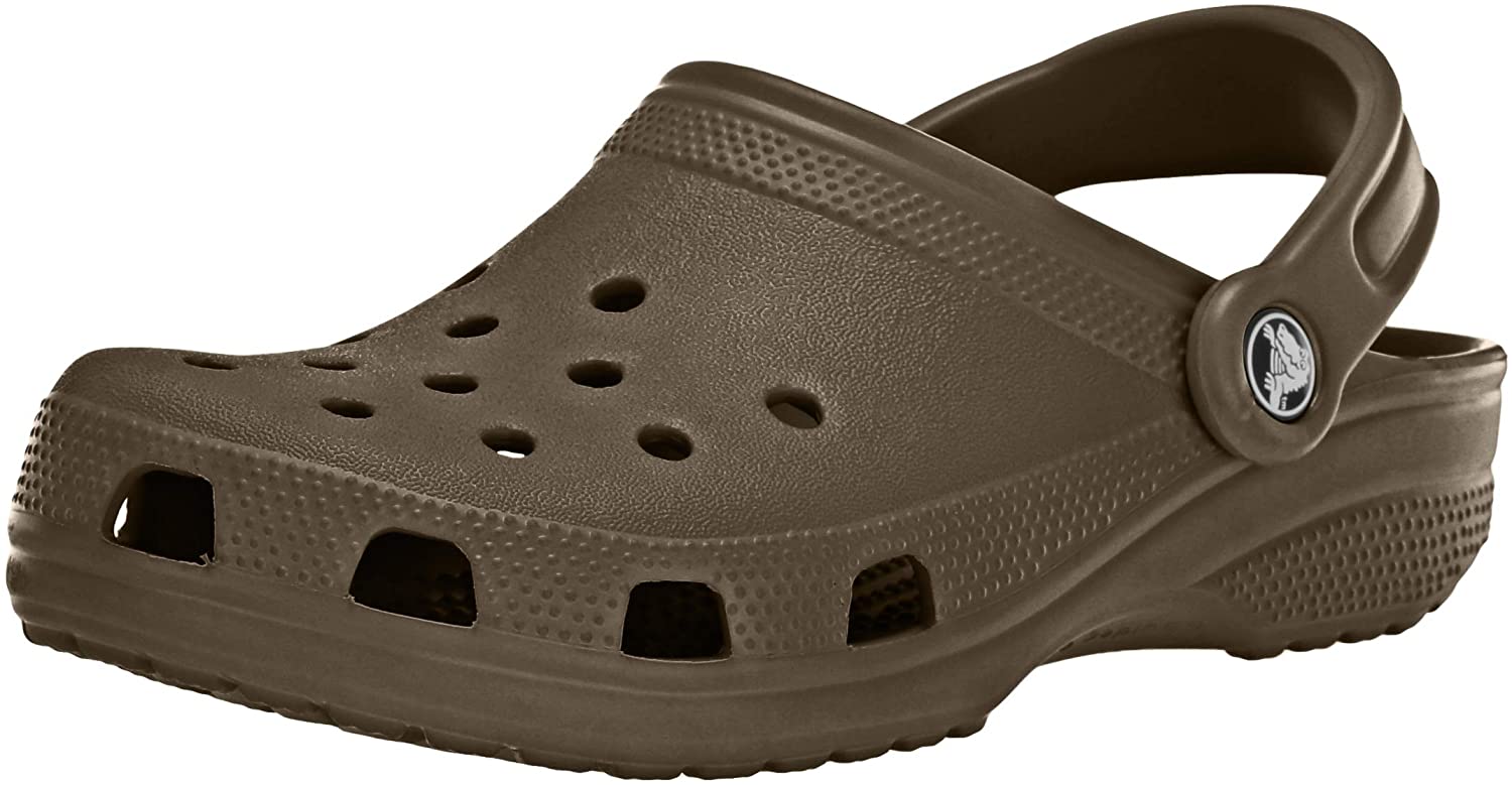 brown crocs