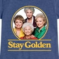 thumbnail image 3 of Golden Girls - Stay Golden Group - Toddler And Youth Girls Short Sleeve Graphic T-Shirt, 3 of 5