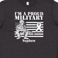 thumbnail image 4 of Inktastic Proud Military Nephew Red Friday Youth T-Shirt, 4 of 5