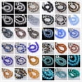 thumbnail image 4 of U8MO 60pcs 8mm Rondelle Faceted Crystal Glass Loose Spacer Beads lot Jewelry Findings-#1 Clear, 4 of 9