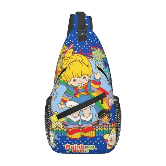 Rainbow Bri-te Lightweight Cross Chest Bag Diagonally Sling Bag Crossbody Backpack Shoulder Bag Sports Outdoor