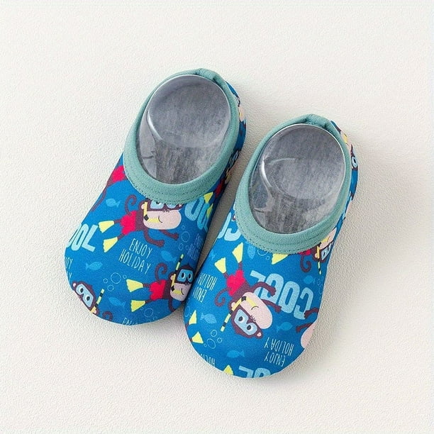 Baby Non-slip Floor Socks Cartoon Animal Print Shoes Socks For Toddler Boys And Girls