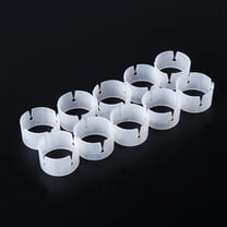 HEMOTON White Plastic Balloon Arch Ring for Party Use Great for Wedding Decorations 150pcs