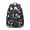 Black-19, variant on Pattern Students Backpack Pineapples Hawaiian Hawaii Tropical School Bag with Fruit Summer Yellow Golden Print, Durable and Comfortable