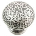 thumbnail image 2 of MNG Hardware MG-12811 1.25 in. Silver Hammered Knob, 2 of 2