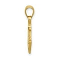 thumbnail image 3 of FJC Finejewelers 10 kt Yellow Gold Anchor Charm 24 x 13 mm, 3 of 6