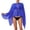 Blue, variant on Fashion Solid Color Cover Up for Women Summer Loose Fit Flowy Sun Pullover Scarf Style Swimwear Swimwear Cover Up(White.)