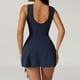 thumbnail image 2 of Vestido deportivo sin mangas para mujer - Vestido informal de fitness y tenis con tirantes adelgazantes y diseño en la espalda, 2 of 7