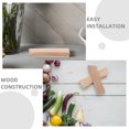 thumbnail image 3 of LITINKIMI 5Pairs Wood Grip Cutter Handle Replacement for Kitchen Knives with Easy Install and Safety Grip, 3 of 7