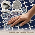 thumbnail image 6 of ODIKA 8'x10' Washable Area Rug Durable, Non-Slip Front Door Trellis Covering Featuring Geometric Motifs Entrance for Living Room, Under Sectional, Family, 6 of 7