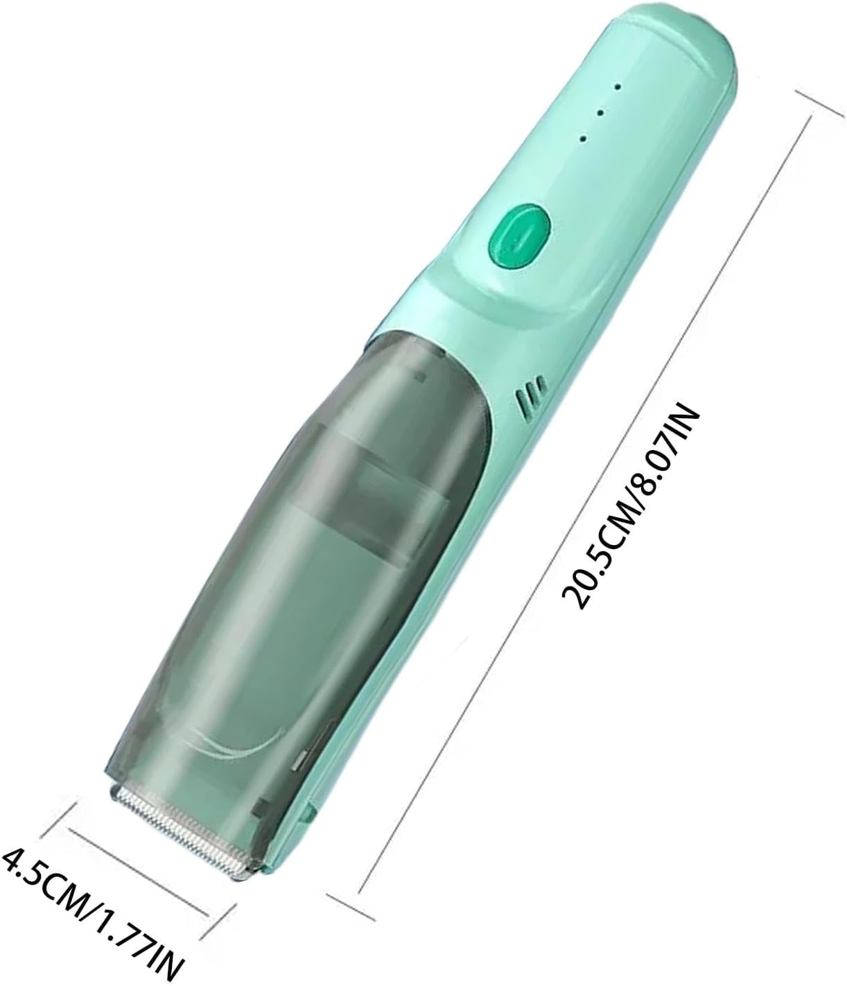 WYH Baby Hair Clipper Baby Haircut Powerful Suction Hair Trimmers for Children Cordless Kid Hair Trimmers (Color : Green)並行輸入 : Baby Hair Clippers - Ultra Quiet Electric Hair Trimmer
