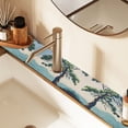 thumbnail image 2 of Yayeee Faucet Mat for Kitchen Sink 14.7" Diatomite Long Splash Guard Pad, Mounatin at Dawn, 2 of 7