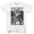 thumbnail image 1 of Macho Man Machoman White Adult T-Shirt 5Xl, 1 of 2
