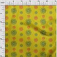 thumbnail image 2 of oneOone Polyester Lycra Fabric Spiral & Floral Block Print Fabric BTY 56 Inch Wide, 2 of 4