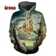 thumbnail image 3 of Sudadera con capucha de moda para hombre, sudadera con estampado 3D de reloj y brújula vintage, sudaderas con gráficos, sudaderas de gran tamaño, sudaderas para hombres, 3 of 5